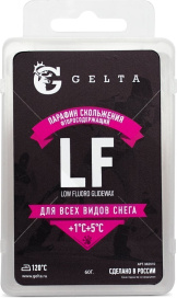 Парафин GELTA +1/+5 Фтор LF Все типы снега 60г